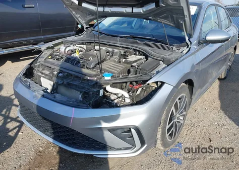 2025 Volkswagen Jetta 1.5T Se из США, поврежденный, VIN 3VW7X7BUXSM043860